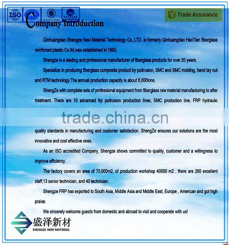 High strength and light weight FRP fence frp guardrail