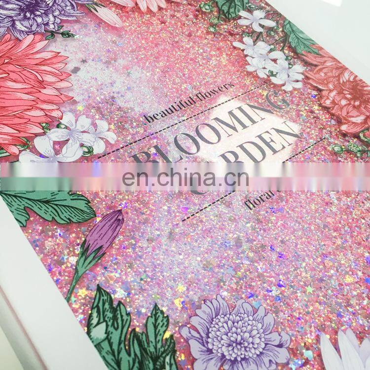60--300 colors Nail Gel acrylic beautiful flower Color Chart Display Book Panels Inlaid Snap Nail Color Card Display