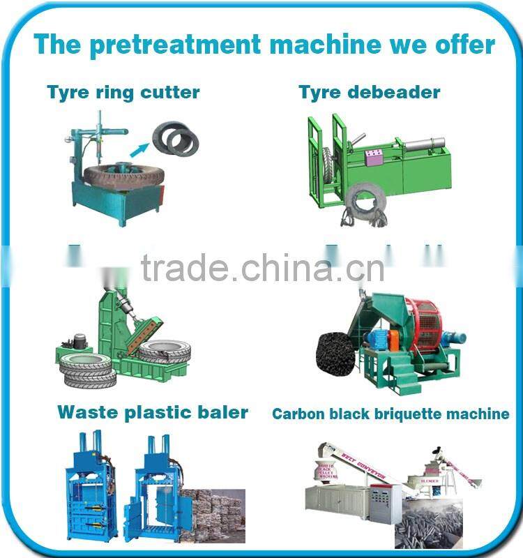 Fully Automatic Waste tyre pyrolysis plant to fuel_Waste plastic tyre oil plant