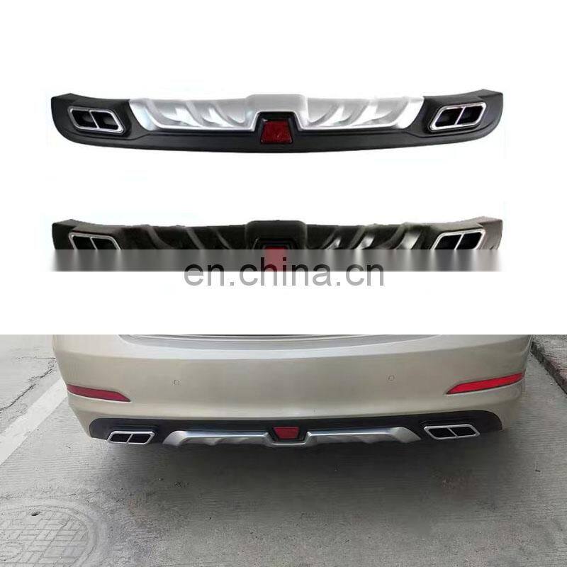 FOR HYUNDAI ELANTRA AVANTE ABS PLASTIC CAR REAR BUMPER LIP REAR DIFFUSER