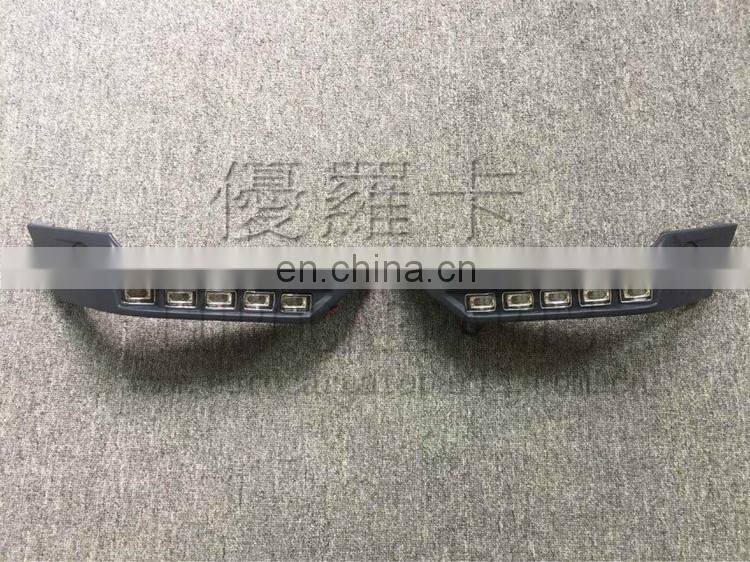 G-CLASS front corner lips with leds for W463 G350/G500/G63/G65 front lip lamps PP material