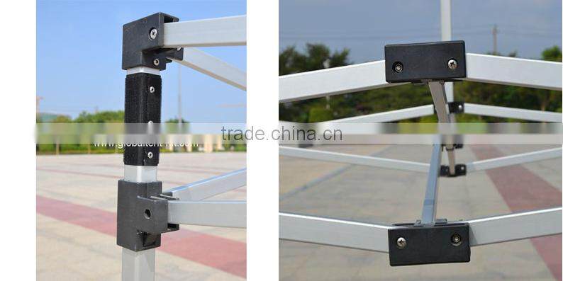 Custom Print Aluminum Pop Up Pagoda Tent 3x3m ( 10ft X 10 ft), Printed canopy & valance, 4 full walls