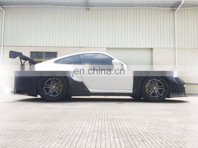 Carbon Fiber Racing Rear Bumper Diffuser Fit For Benz W205 C63 AMG Coupe 15-17