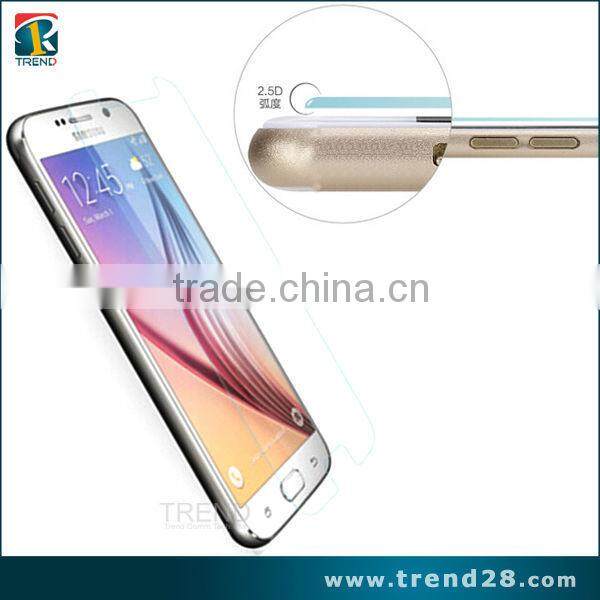 bulk buy from china 9h tempered glass protector for s6, anti-fingerprint tempered glass screen protector