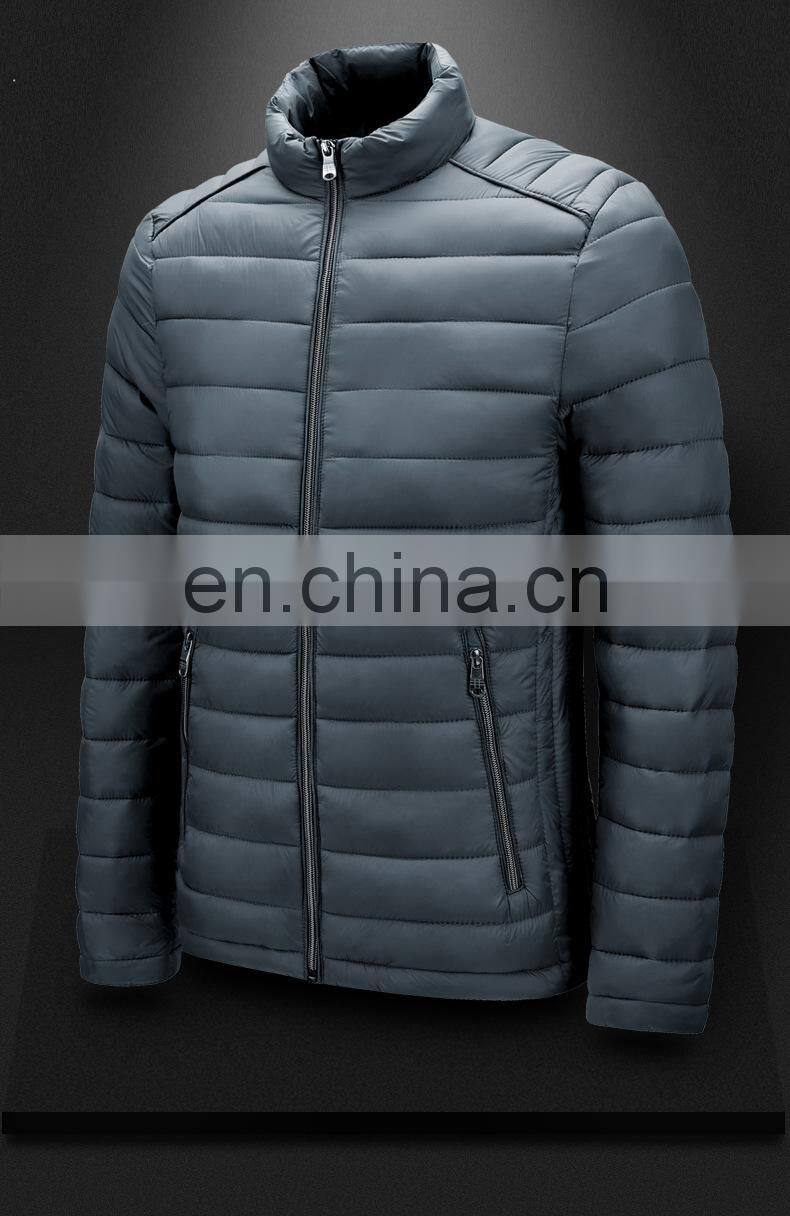 2021 autumn and winter men's cotton-padded jacket casual cotton-padded jacket men's padded cotton-padded bread  bubble coat