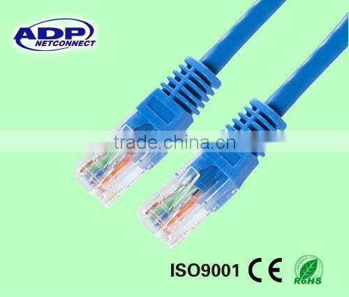 UTP Cat6 Lan Cable Patch Cords(new material of PE and PVC)