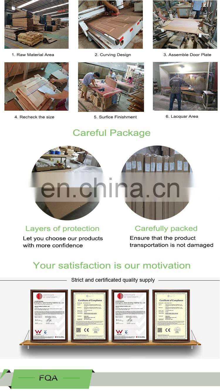 modern rustic interior wooden bedroom apartment door designs veneer wooden flush door for sale