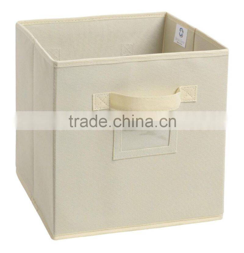 Foldable Fabric Bin, Folding storage cube set of 6