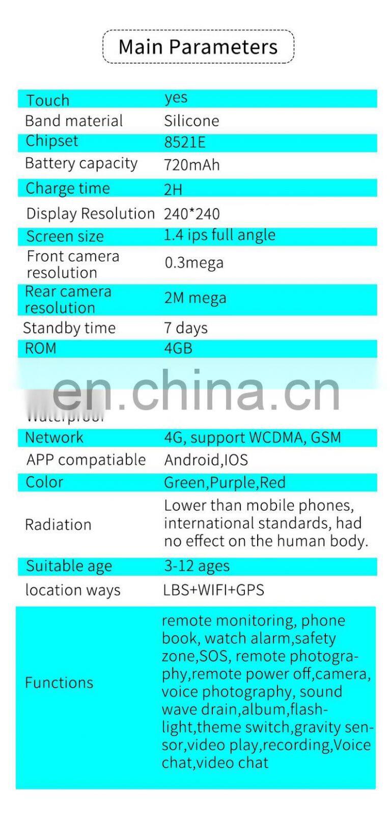 T10 Y99 4g Smart kid watch gps Phone Watch Smartwatches For Child for kids wristwatches dual cameras video call