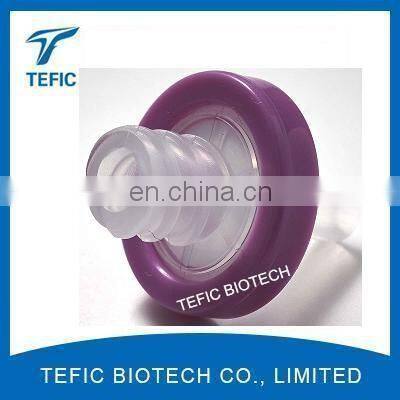 25 mm 0.22um PTFE Hydrophilic Syringe Filter Welded