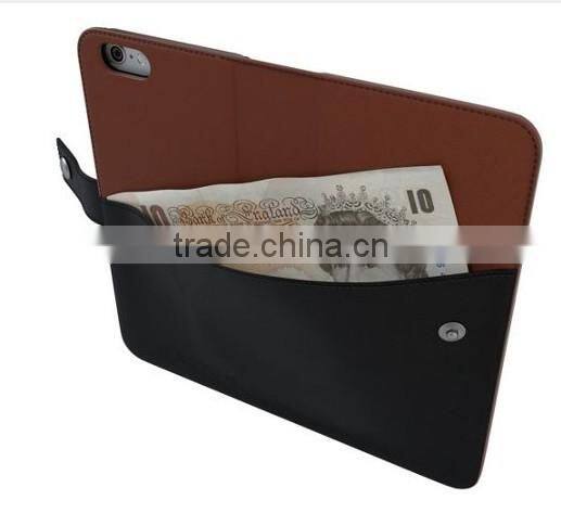 multifunction genuine leather phone case strong practicability card holder with phone case phone cover for iphone 6 gift promot