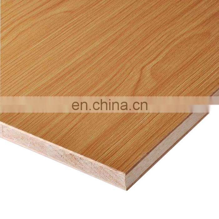 Free painting melamine block board melamine plywood 18mm block-board