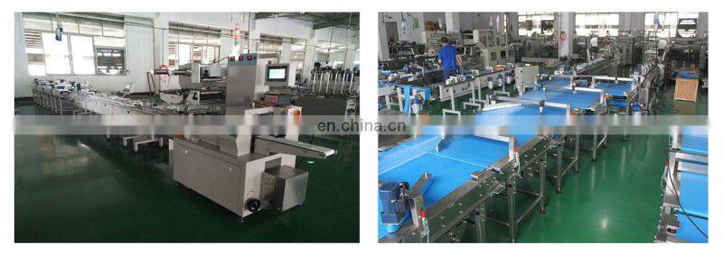 Automatic Flow pillow biscuit cookies protein bar cake bread chocolate bar multi-function packaging machines