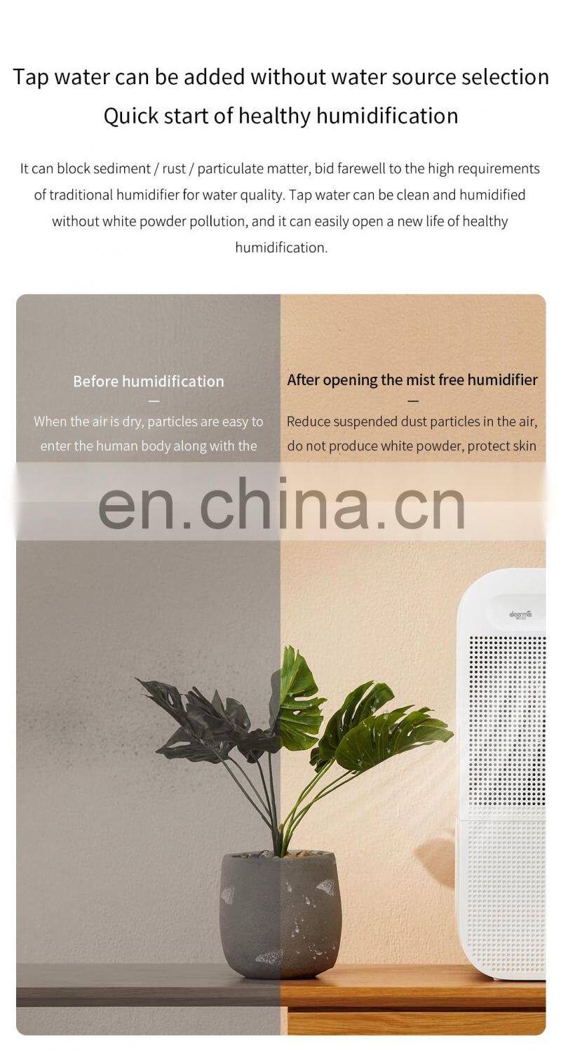 New Mijia Deerma Fog free air humidifier 510ml/h intelligent household mute bedroom water air conditioner pregnant women and inf