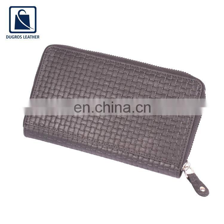 Luxury Pattern New Arrival Elegant Design Factory Hot Selling Good Quality Genuine Leather Women Wallet Supplier