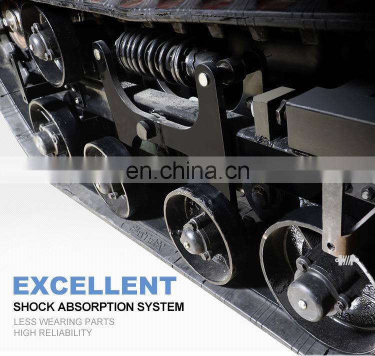 Defy following person mode crawler platform rubber tracked chassis rc vehicle TINS-13