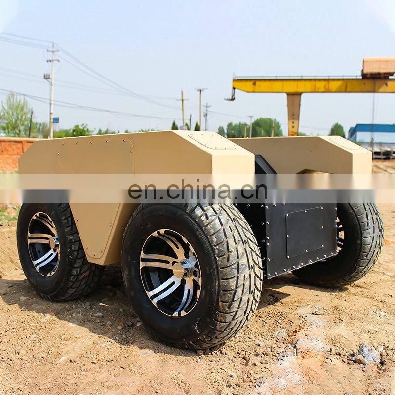 New technical support robot platform 4 wheel robot chassis