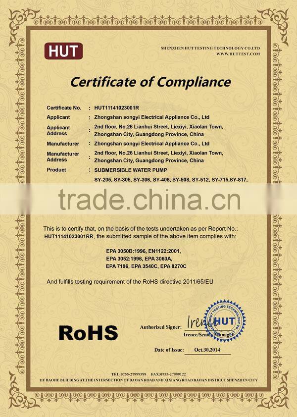 electric automatic submersible aquarium pumps