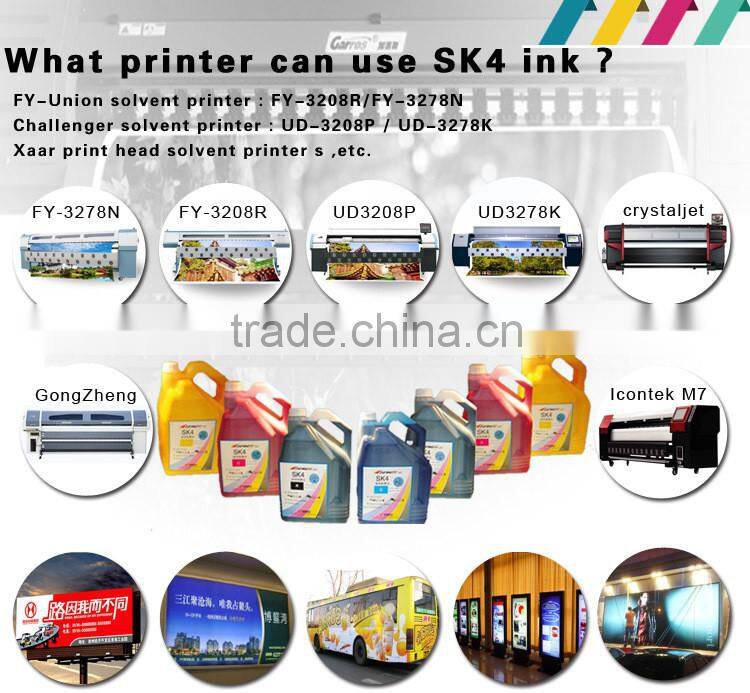 Garros Digital Printing Ink,SK4 Ink For Challenger Brand