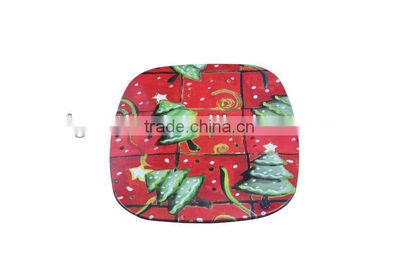 Metal no smoking slogon tin sign