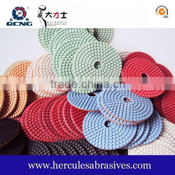 Black soft polishing pad marble and granite polishing, granite and marble polishing hand tools