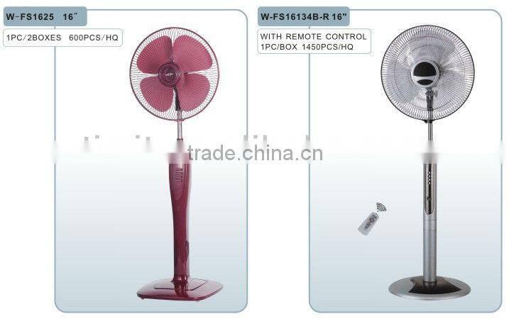 16" STAND FAN WITH REMOTE CONTROL