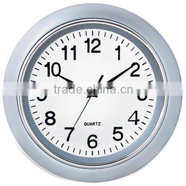 Wooden Color Plastic Material Decorative Wall Clock