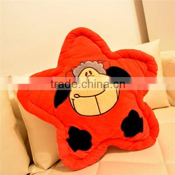 Hot selling design cute green decorative living room cushion