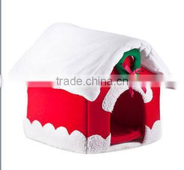 2015 fashion christmas decoration stuffed house