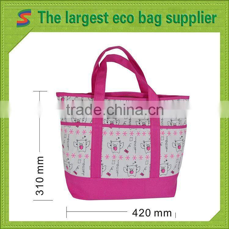 canvas school bag cheap cotton bag