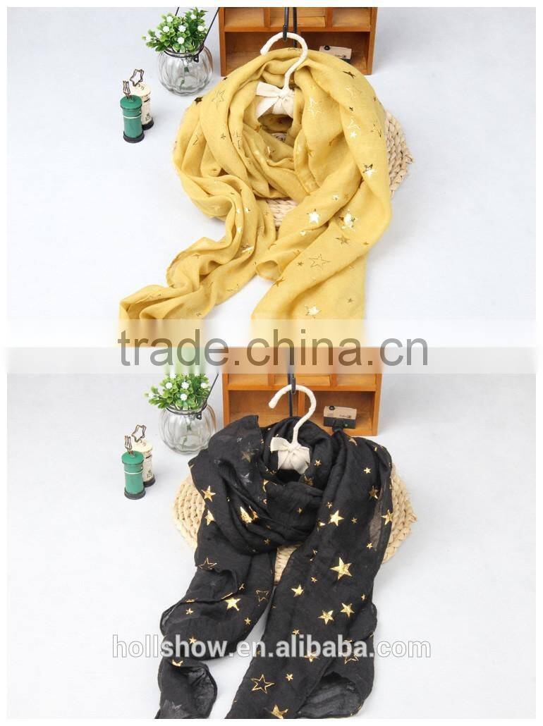 Wholesale Europe America Fashion Popular Cotton Polyster Mixed Kids Boys Girls Winter Scarf