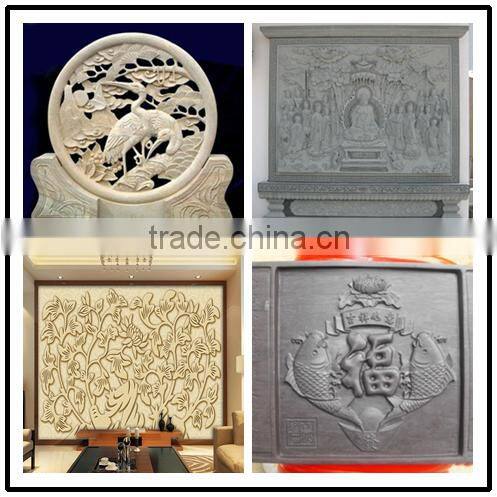 jinan missile 3d carving marble granite stone cnc