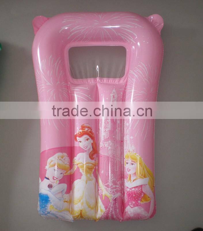 Inflatable water kickboard