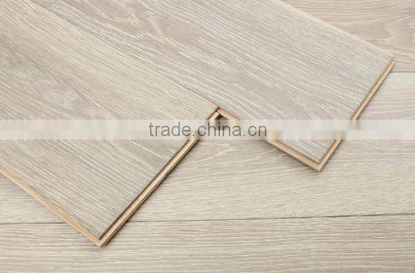 brushed white oak stair treads