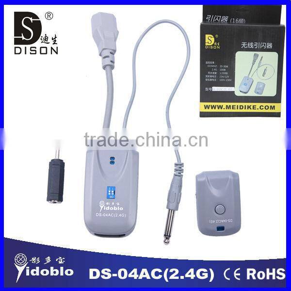 Flash Trigger DS-08AC 2.4g reciver & transmitter 4 channels