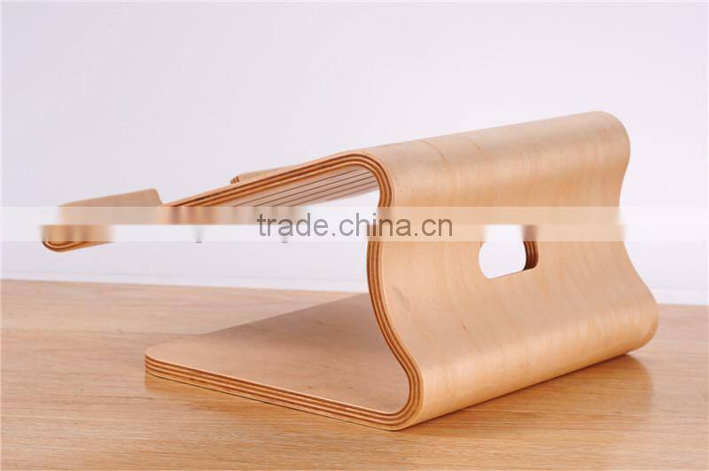 Universal Desktop Wood Holder for Laptop Notebook Phone