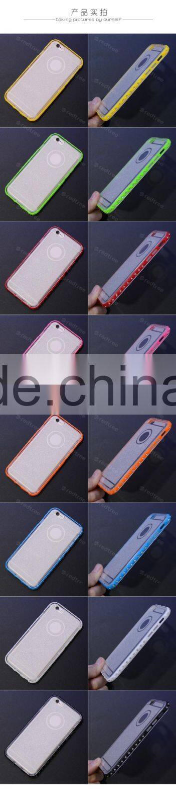 Transparent Back Mobile Phone Case Cover for Samsung Galaxy J5