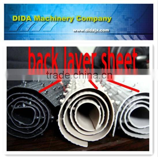 2 colours SPVC coil mat machine plastic machine extrusion carpet machine