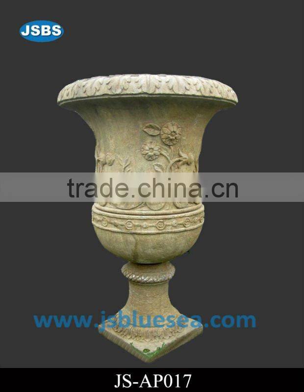 Antique Marble Flowerpot