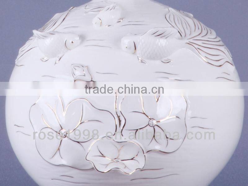 modern nightstand table lamps in white color