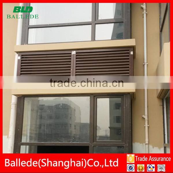 aluminum standard powder coated sun louver