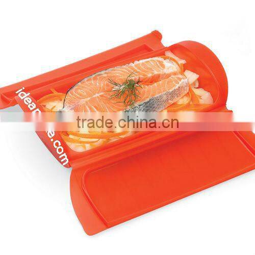Silicone Steamer For Microwave As Seen On TV 2013 suitable in kitchenware