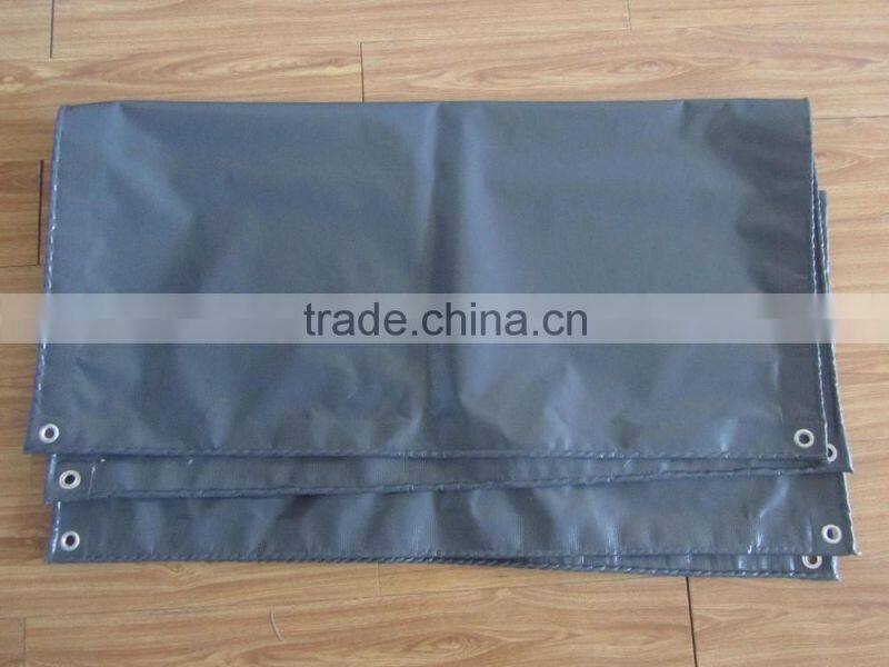 650gsm pvc coated fabric tarpulin 1000D 9*9 mesh 10m x 20m for agricultural crop fumigation tarpaulin cover tarp