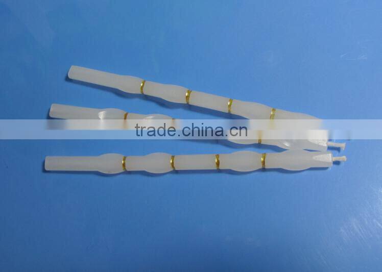 Smokeless and Drippless Paraffin Wax White Decorative Birthday Candle