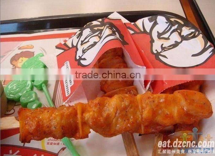 Single burner good price high quality bbq bamboo skewer with stove