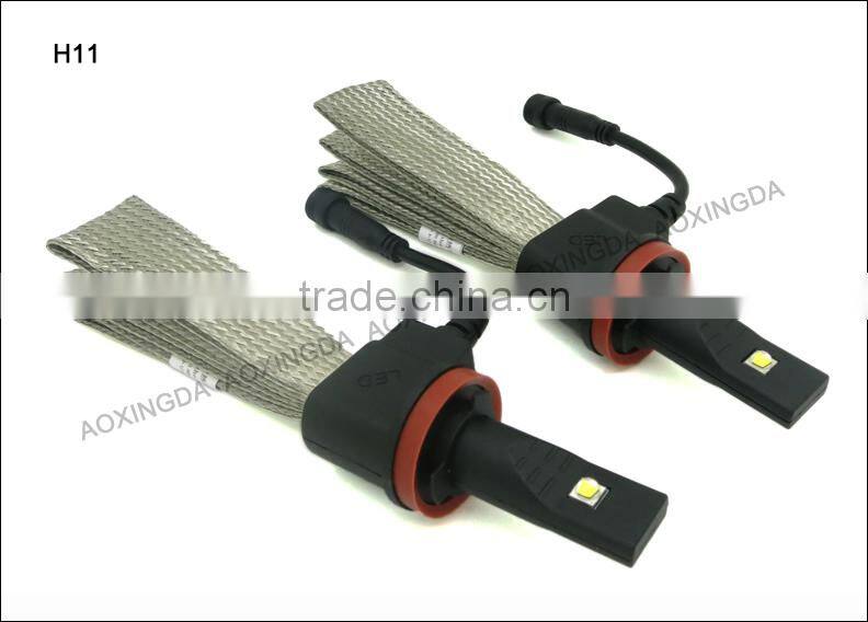 Non fan type 5000LM H11 headlight LED