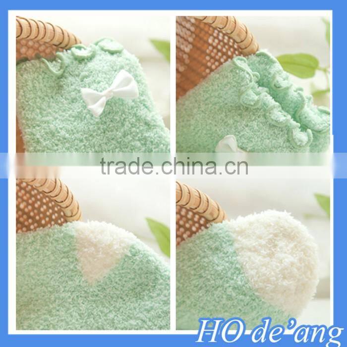 Hot selling Japanese style autumn and winter coral velvet socks women floor socks thick warm socks wholesale MHo-223