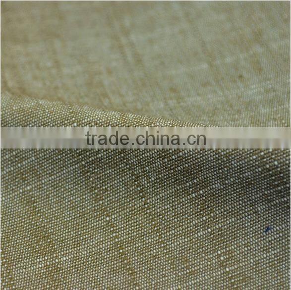 TC/SP fashion slub factory price polyester cotton fabric for women dress