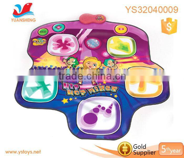 2015 new design dance mat pad musical gym musical acticity gym musical instrument for kids
