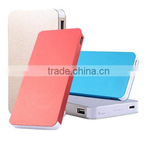 For iphone 2015 new design universal external battery 8000mah power banks